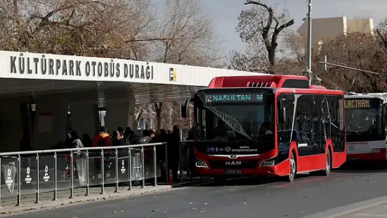 Konya’da 5 otobüs hattına geçici güzergâh değişikliği