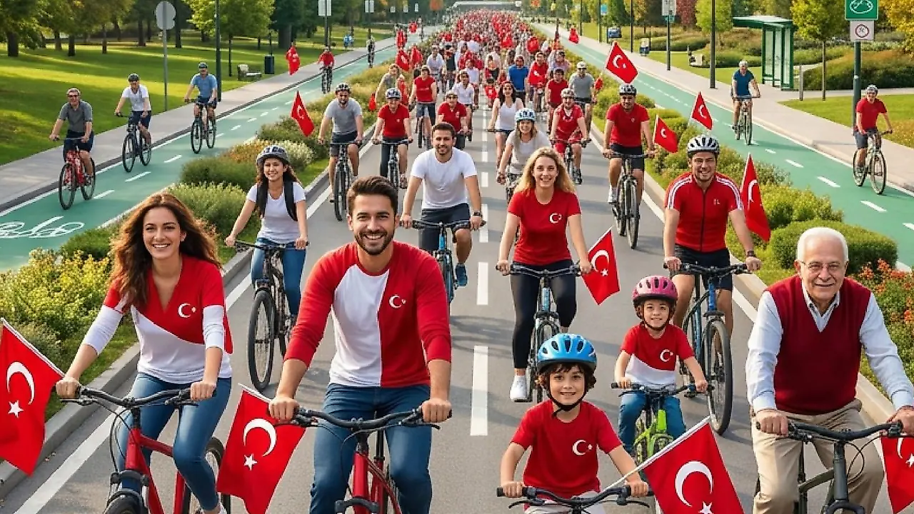 Türkiye Pedallıyor: 81 ilde Cumhuriyet ve iklim için pedal