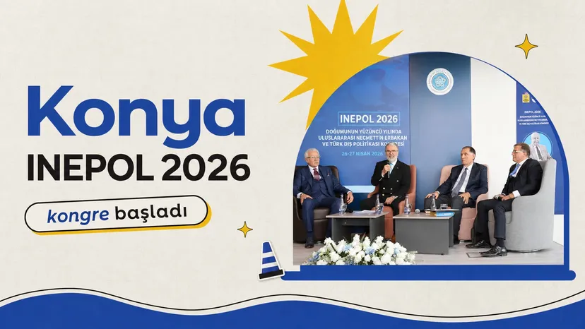 INEPOL 2026 Konya’da başladı: Erbakan’ın 100. yılı haberi için üretilen kapak görseli