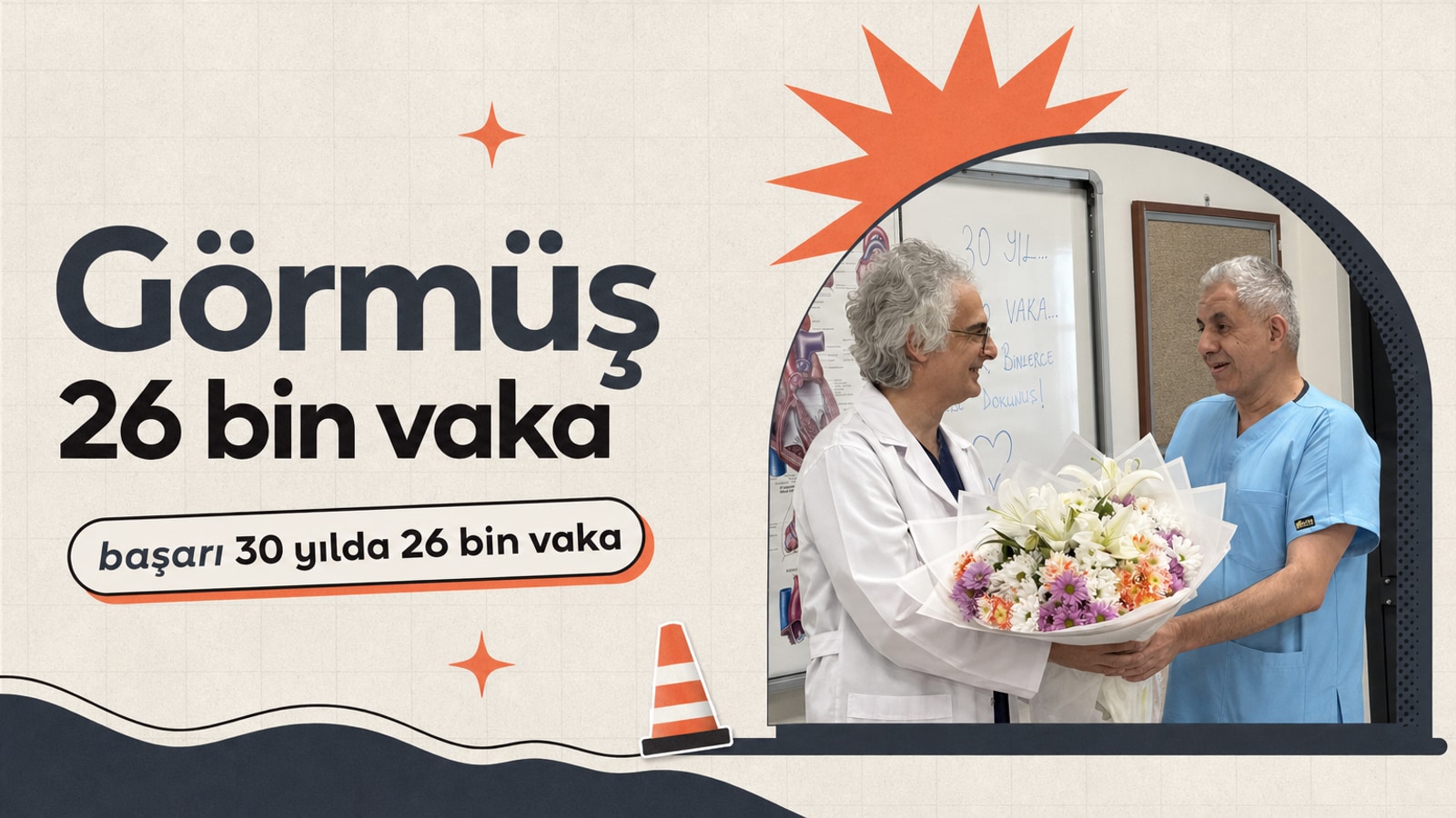 Prof. Dr. Niyazi Görmüş 30 yılda 26 bin vakaya ulaştı haberi için üretilen kapak görseli