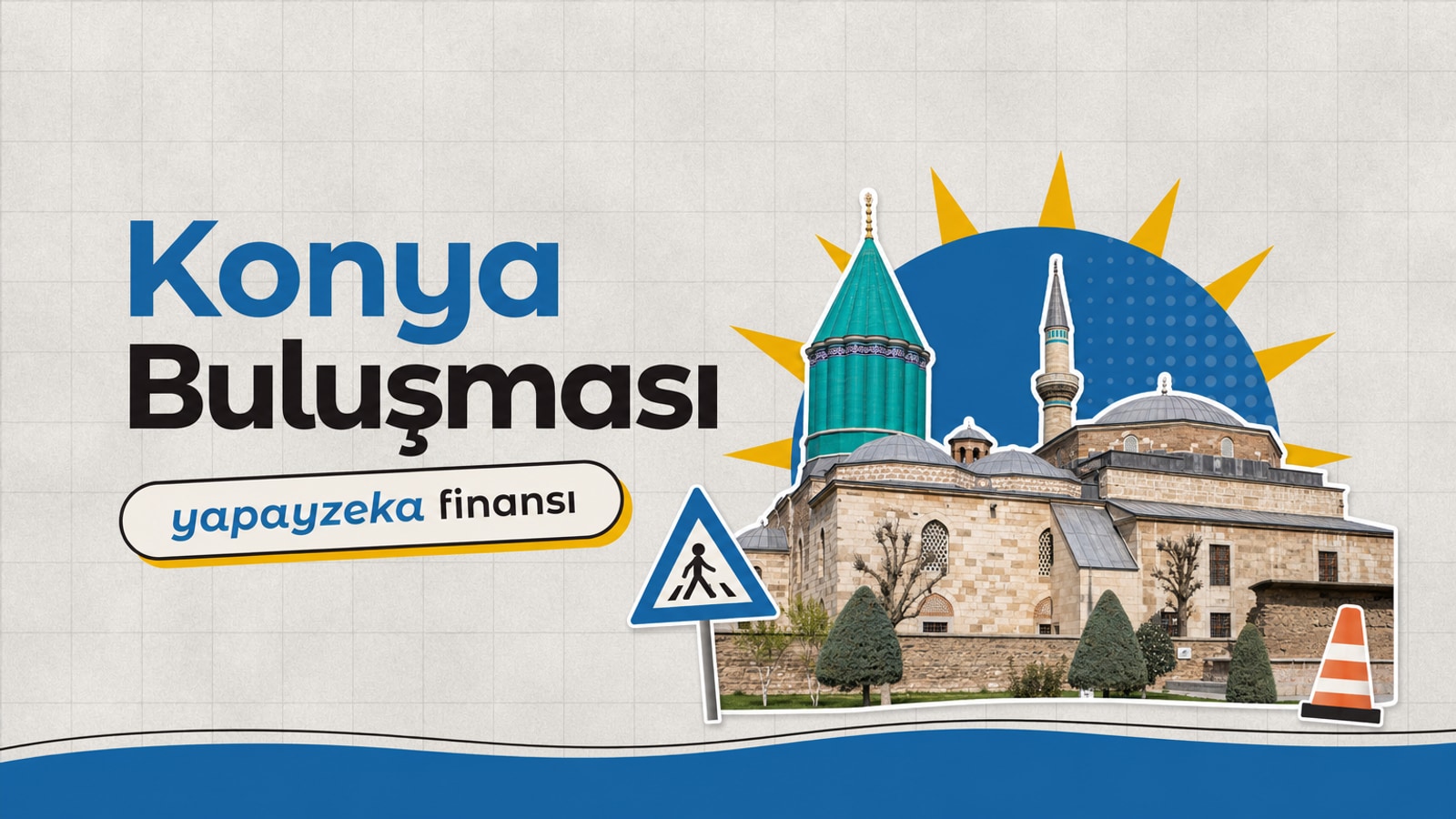 Konya’da 99. Türkiye Teknoloji Buluşması 2 Kasım’da gerçekleştirilecek haberi için üretilen kapak görseli