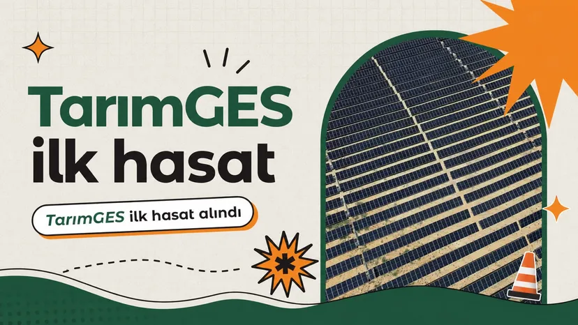 Konya Ovası’nda TarımGES: Aynı tarladan ürün ve elektrik haberi için üretilen kapak görseli
