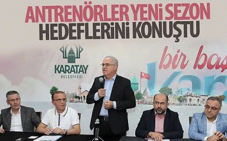 Antrenörler yeni sezon hedeflerini konuştu