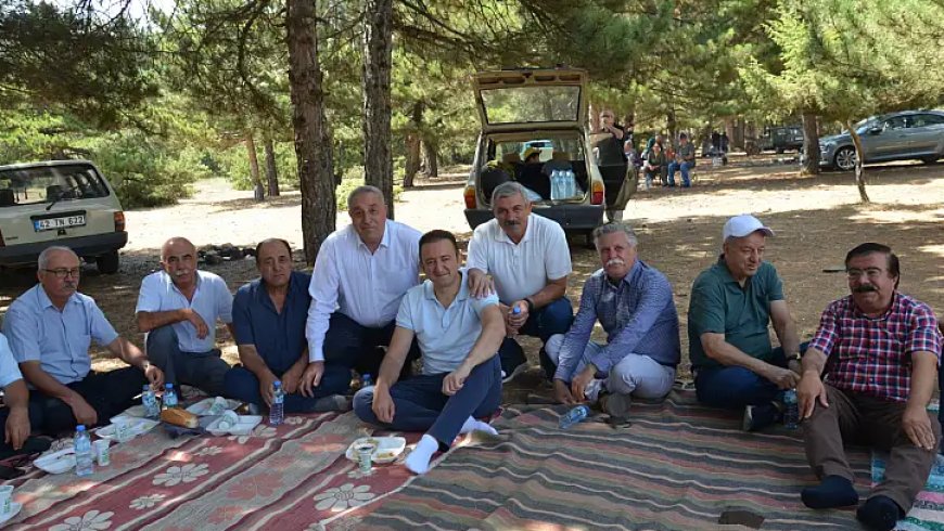 CHP Hüyük'te dayanışma pikniği düzenledi!