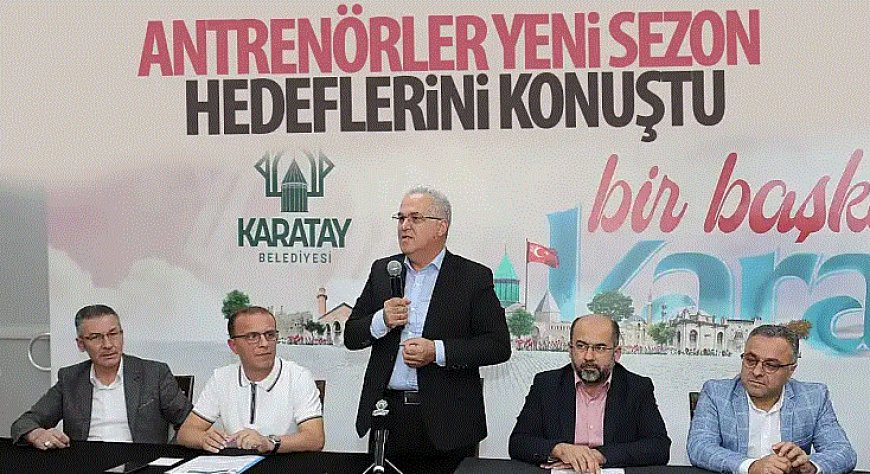 Antrenörler yeni sezon hedeflerini konuştu
